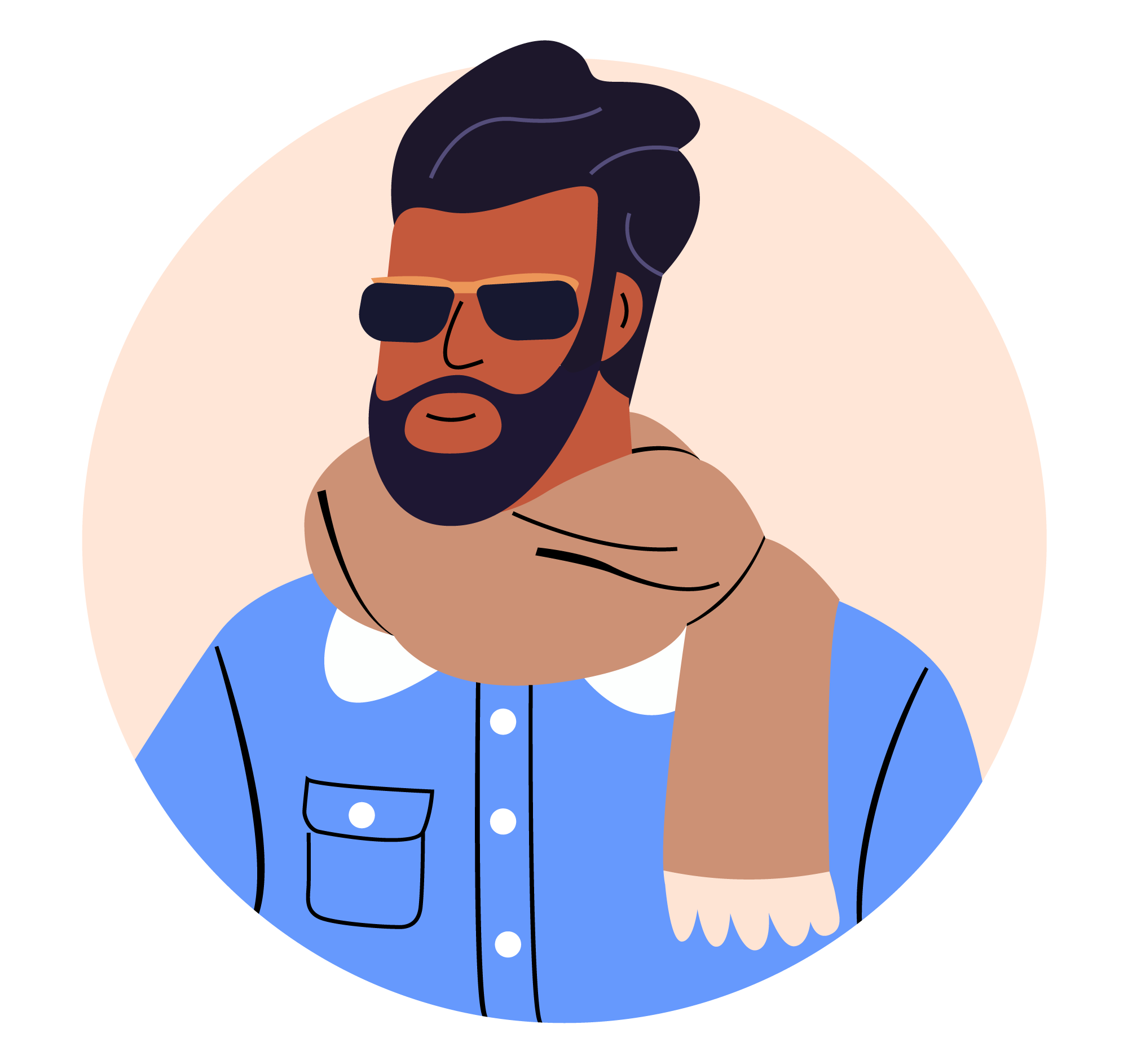 Download Free Avatar Illustrations illustration pack
