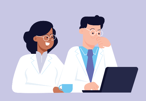 Free Doctor Illustrations (SVG & PNG), flat style, for medical-illustrations, free illustration
